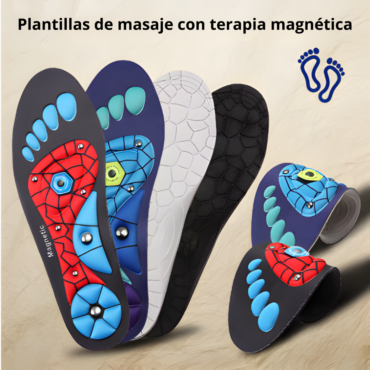 Plantillas Magnéticas de Acupresión