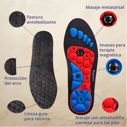 Plantillas Magnéticas de Acupresión